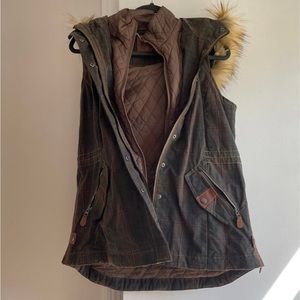 Oilskin vest